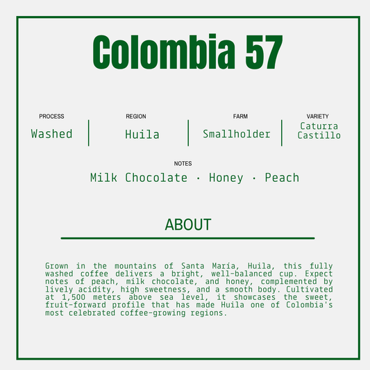 COLOMBIA 57 - HUILA
